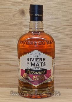 Riviere du Mat Arrange Rhum Mangue (Mango und Passionsfrucht) 35,0% - Likör mit Rum aus La Réunion / Sample ab