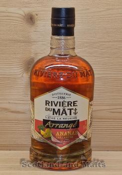 Riviere du Mat Arrange Rhum Ananas 35,0% - Likör mit Rum aus La Réunion / Sampla ab