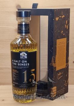 Croftengea 2007 A SALT ON THE SENSES 15 Jahre Hogshead mit 46,0% von Wemyss Malts - single Malt scotch Whisky