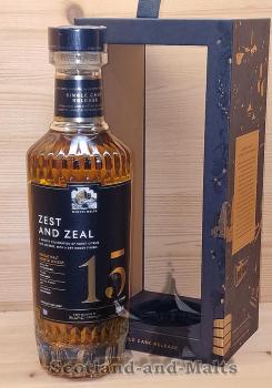 Fettercairn 2007 ZEST AND ZEAL 15 Jahre Hogshead mit 53,6% von Wemyss Malts - single Malt scotch Whisky