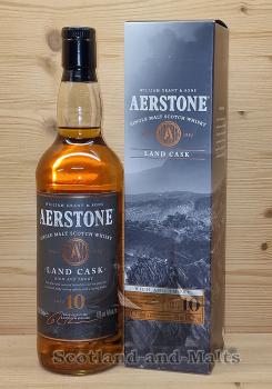 Aerstone 10 Jahre Land Cask "Rich and Smoky" Single Malt Scotch Whisky mit 40,0%