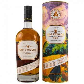 Cotswolds Golden Wold - Harvest Series First Fill Bourbon Casks, STR Red Wine Casks, Peated Casks mit 52,5% English Single Malt Whisky aus der Cotswolds Distillery
