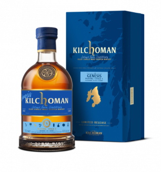 Kilchoman Genesis - Harvest Stage 3 - 70% Bourbon Casks, 25% STR Casks und 5% Sherry Casks mit 49,4% aus der Kilchoman Distillery