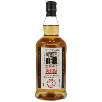 Kilkerran Heavily Peated Batch 9 mit 59,2% Cask Strength - single Malt scotch Whisky aus der Glengyle Distillery