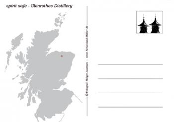 spirit safe - Glenrothes Distillery - Postkarte