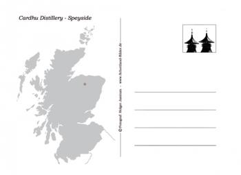 Cardhu Distillery - Postkarte