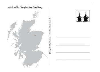 spirit still - Glenfarclas Distillery - Postkarte