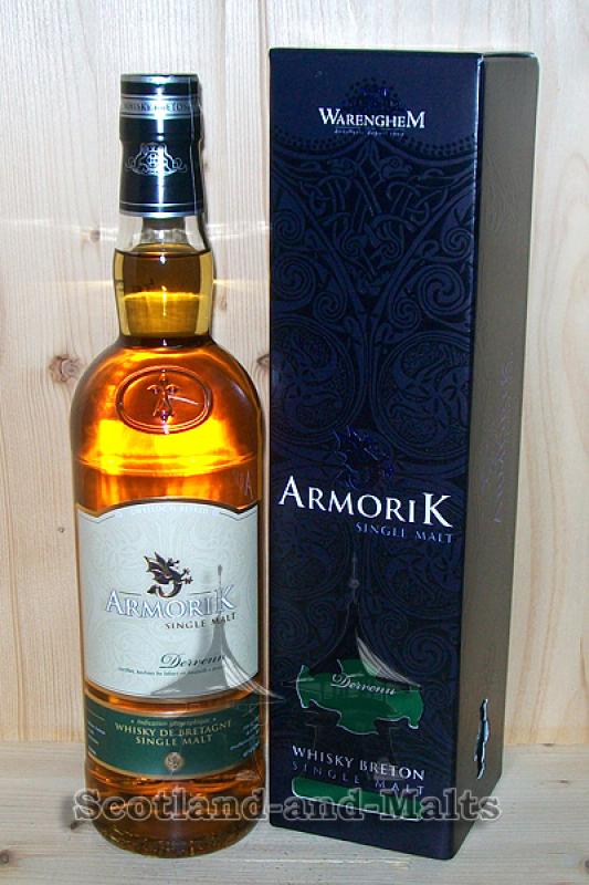 Armorik Dervenn 2016 - small Batch Breton Oak Casks mit 46% - single Malt Whisky aus Frankreich