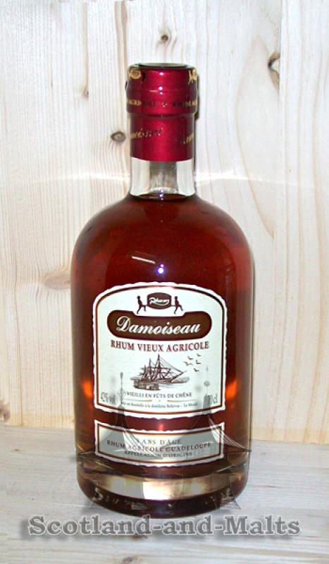 Damoiseau Rhum Vieux 3 Jahre mit 42,0% Rum aus Guadeloupe