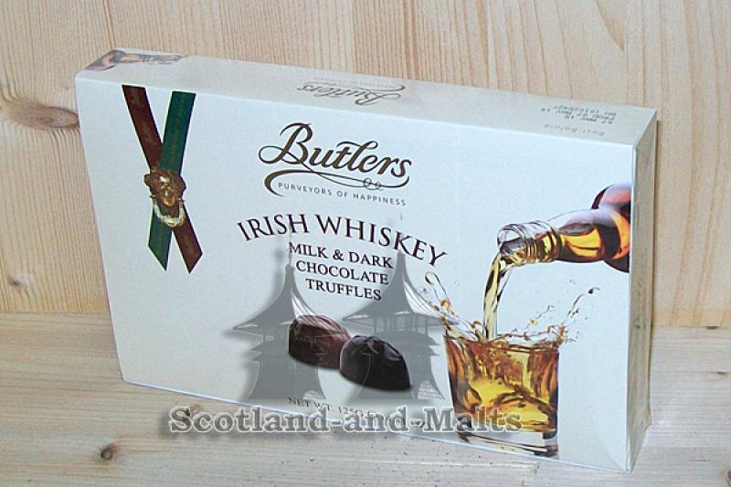 Irish Whiskey Truffle Pralinen 125g von Butlers