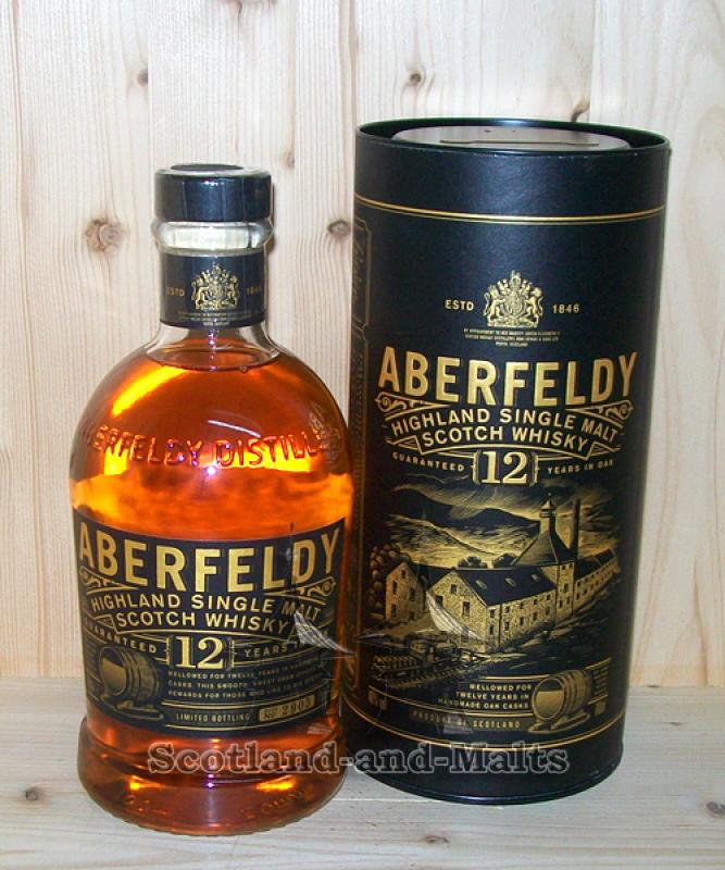 Aberfeldy 12 Jahre single Malt scotch Whisky