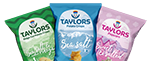 Potato Crisps, Lentil Waves & Popcorn von Taylors aus Schottland