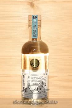 VOR Icelandic Pot Distilled Gin mit 47,0% aus der Eimverk Distillery in Island