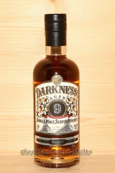 Benriach 9 Jahre - 3 Monate PX Sherry (Old Pedro Ximenez) Cask Finish mit 58,2% - Darkness Limited Edition / Sample ab