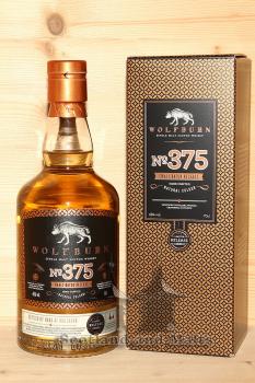 WOLFBURN Batch 375 Limited Release - single Malt scotch Whisky - Wolfburn Distillery