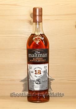 The Maltman Cask Strength Small Batch Blend - 12 Jahre Sherry Butt mit 54,1% von The Maltman / Sample ab