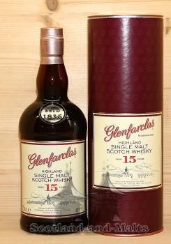 Glenfarclas 15 Jahre Highland Single Malt Scotch Whisky mit 46,0%