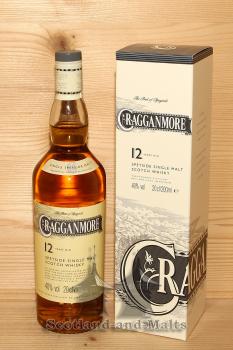 Cragganmore 12 Jahre mit 40,0% - Single Malt Scotch Whisky in der 200ml Flasche