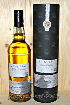 Glen Moray 1998 - 14 Jahre Bourbon Hogshead No. 3442 mit 56,7% - A.D. Rattray