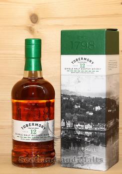 Tobermory 12 Jahre single Malt scotch Whisky mit 46,3%