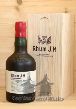 Millésime 2000 Rhum J.M Single Barrel Très Vieux Rhum Agricole Ex-Bourbon Cask No. 180029 mit 40,8% - Rum aus Martinique