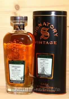 Caperdonich 2000/2021 Bourbon Hogshead No. 29503 mit 56,9% - Cask Strength Collection Signatory Vintage Speyside Single Malt Scotch Whisky
