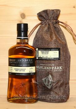 Highland Park 2009 - 11 Jahre Refill Butt No. 6253 mit 65,9% - single Cask Series German Whisky Shop Edition