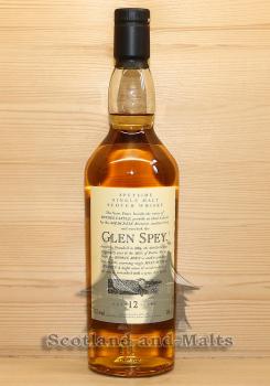 Glen Spey 12 Jahre Single Malt Scotch Whisky mit 43,0% Flora and Fauna Serie