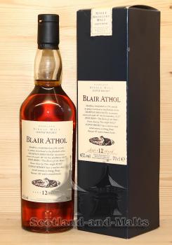 Blair Athol 12 Jahre Single Malt Scotch Whisky mit 43,0% Flora and Fauna Serie