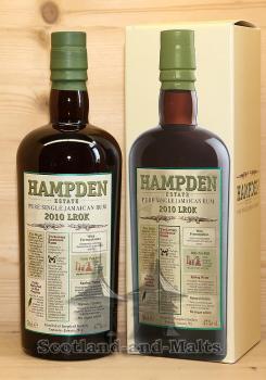Hampden 2010 LROK Pure Single Jamaican Rum mit 47,0% Trelawny Endemic Rum - Hampden Estate Single Cask Jamaican Rum