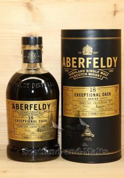 Aberfeldy 18 Jahre Exceptional Cask Serie 2002 / 2021 mit 53,3% Highland Single Malt Scotch Whisky