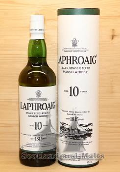 Laphroaig 10 Jahre Islay single Malt scotch Whisky