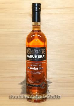 Karukera Mandarinen Liqueur mit 18,0% - Rhum Agricole aus Guadeloupe mit süßen Mandarinennoten