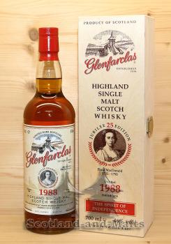 Glenfarclas 1988 - 2020 Flora MacDonald 32 Jahre Sherry Casks mit 46,0% Highland Single Malt Scotch Whisky