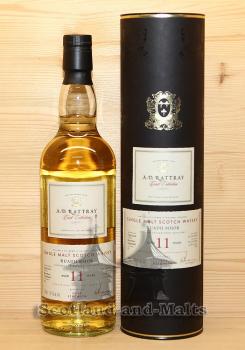 Ruadh Mhor 2010 - 11 Jahre Bourbon Hogshead No. 81 mit 59,1% single Malt scotch Whisky von A.D.Rattray - peated Glenturret