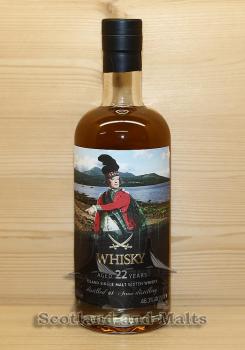 Arran 1996 - 22 Jahre Bourbon Cask mit 48,3% The Clans Label Batch 3 von Sansibar Whisky - single Malt scotch Whisky