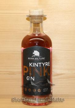 Kintyre Pink Gin - Beinn an Tuirc mit 40,0% - Beinn an Tuirc Distillers - Gin aus Schottland