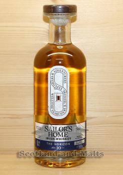 Sailor’s Home „The HORIZON“ 10 Jahre Irish Whiskey mit 43,0% ex Bourbon Casks + Barbados Rum Casks Finish
