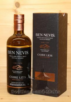 Ben Nevis Coire Leis Highland single Malt scotch Whisky mit 46,0%