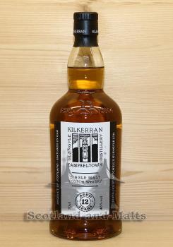 Kilkerran 12 Jahre (2022) 70% Bourbon Cask und 30% Sherry Cask mit 46,0% - single Malt scotch Whisky aus der Glengyle Distillery