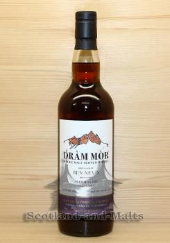 Ben Nevis 8 Jahre Finished in First Fill PX Hogshead Cask No. 108 mit 57,9% Highland single Malt scotch Whisky von Dram Mor