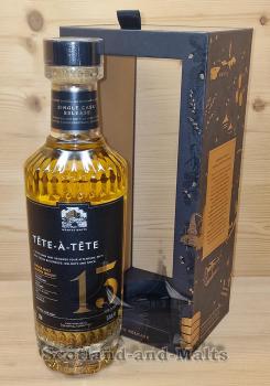 Fettercairn 2009 Tête-À-Tête 13 Jahre Hogshead mit 55,8% von Wemyss Malts - single Malt scotch Whisky