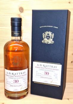 Jura 1992 Vintage Cask Collection - 30 Jahre Bourbon Barrel No. 2504 mit 50,6% single Malt scotch Whisky von A.D.Rattray