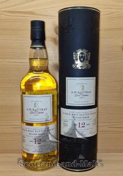 Ruadh Mhor 2010 - 12 Jahre Bourbon Hogshead No. 82 mit 59,1% heavily peated Glenturret single Malt scotch Whisky von A.D.Rattray