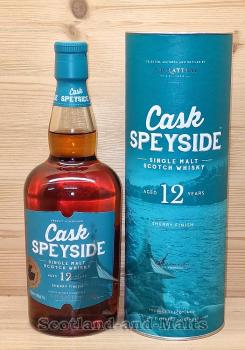Cask Speyside 12 Jahre mit 46,0% Sherry Finish single Malt scotch Whisky von A.D.Rattray