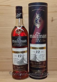 Ruadh Maor 2010 - 12 Jahre Madeira Finish, Cask No. 305648 mit 46,0% von The Maltman - single Malt scotch Whisky (Glenturret Distillery)