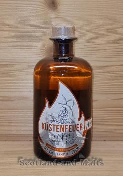 Küstenfeuer Ingwer - Sanddorn Likör mit 56,0% - Kräftiger Likör mit Ingwer und Sanddorn aus Norddeutschland