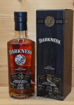 Aultmore 10 Jahre Oloroso Sherry Finish mit 53,8% - Darkness Limitid Edition von Atom Supplies Limited / Sample ab