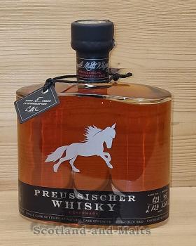 BIO Preussischer Whisky Fass Nr: 129 mit 53,4% - 5 Jahre Spessart Oak ohne Verpackung - Preusschische Whisky Destillerie in der Uckermark (DE-ÖKO-006)