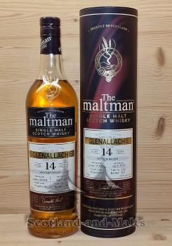Glenallachie 2008 - 14 Jahre Hogshead No. 5555 mit 52,8% von The Maltman - single Malt scotch Whisky